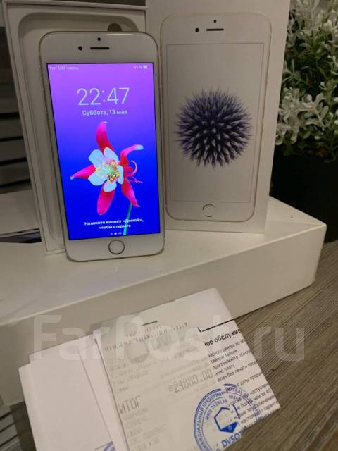 Продам айфон, 32 гб, 5.77", моноблок, золотой, б/у, в наличии. Цена: 3 ...