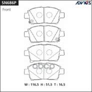    Advics 04465-0D020 / 04465-0W050 / 04465-0W080 / 04465-12580 / 04465-12581 / 04465-12590 / 04465-12591 / 04465-12592 / 0446...