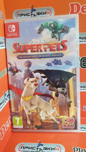 DC League of Super-Pets (Nintendo Switch анг вер) новый Приставкин