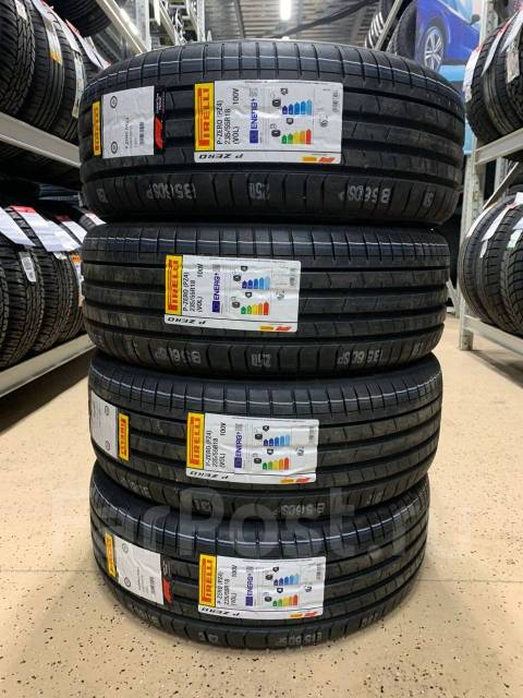 Pirelli P Zero PZ4 Luxury Saloon, 235/55R18 100V XL, 18", 1 шт, в ...