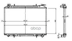 �������� ������� ���������� Nissan Vanette 2.3D 95- NRF ���. 509534 509534 ����