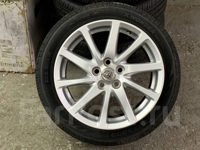 Toyota R16 5*100 6j et45 + 205/60R16 Tourador wonder TH1 2023г, 16