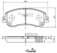 ������� ��������� �������� Nipparts Qashqai j11 /X-Trail 14- Nipparts ���. N3601111 N3601111 N3601111 ����
