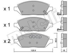 ������. ������. ������� OPEL Karl 1.0, 1.0 GPL 2015- F Metelli ���. 2211130 �-� 2211130 ����