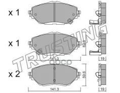 ������. ������. ������� Toyota C-HR 16-, Corolla E21 2.0 19- Trusting ���. 10880 �-� 10880 ����
