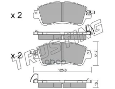 ������. ������. ������� Mazda 2 III (DL, DJ), Demio 2014- F Trusting ���. 10850 �-� 10850 ����