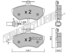 ������. ������. ������� Audi A4 2004-07 1.6,1995-01 1.8 20V Trusting ���. 2242 �-� 2242 ����