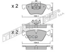 ������. ������. ������� BMW 1 E81, E87 (2004-), 3 E90 (2005-) F Trusting ���. 5735 �-� 5735 ����