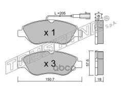 ������. ������. ������� Fiat Bravo 2007-, Stilo 2001- F Trusting ���. 5930 �-� 5930 ����