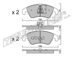 ������. ������. ������� Audi A4 2007-, A5 2009- F Trusting ���. 7910 �-� 7910 ����