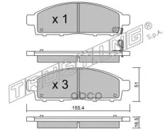 ������. ������. ������� Mitsubishi L 200 2.5 DI-D (2005-) F Trusting ���. 8070 �-� 8070 ����