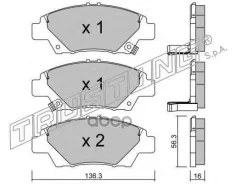 ������. ������. ������� Honda Insight 2009- Ant. Honda Jazz 2008- F Trusting ���. 8820 �-� 8820 ����