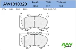 ������� PF-1482 AW1810320 GDB3364/0446560270 AYWIparts ���. AW1810320 AW1810320 ����