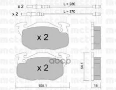 ������. ������. ������� Citroen AX, ZX (-1997), Peugeot 306 (1993-01) Metelli ���. 2200371 �-� 2200371 ����