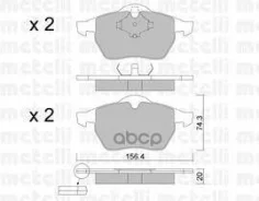������. ������. ������� Audi �3, Skoda Octavia � �/����. Metelli ���. 2201812 �-� 2201812 ����