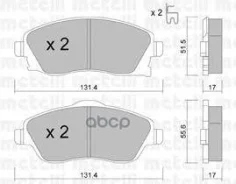 ������. ������. ������� Opel Corsa C 2003-, Meriva 2003- F Metelli ���. 2203400 �-� 2203400 ����