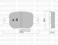 ������. ������. ������� Toyota Corolla Verso 2003-04 F Metelli ���. 2206140 �-� 2206140 ����