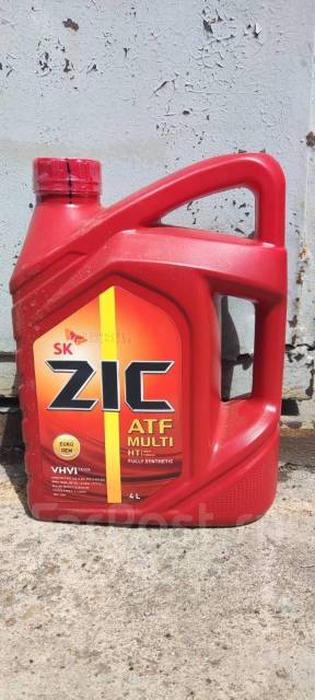Масло трансмиссионное ZIC ATF Multi HT (High Torque), 4л, синтетическое ...