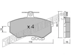 ������. ������. ������� VW Golf 2, VW Passat (16.2��) �� ����. ����� 88- � �/����. Trusting ���. 1512 �-� 1512 ����