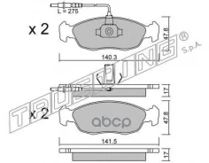 ������. ������. ������� Peugeot 306 97-, Citroen ����� 96- � �/���� Trusting ���. 1590 �-� 1590 ����
