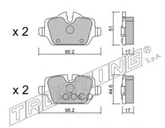 ������. ������. ������� BMW Serie 1 2004- � Trusting ���. 6570 �-� 6570 ����