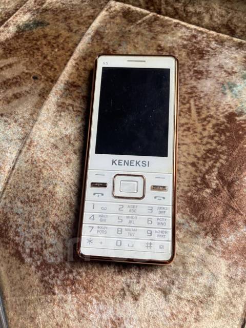 Телефон кнопочный Keneksi X5, моноблок, б/у, в наличии. Цена: 700₽ во ...