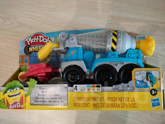 Бетономешалка Play doh Новая в упаковке, новый, в наличии. Цена: 1 600 ...