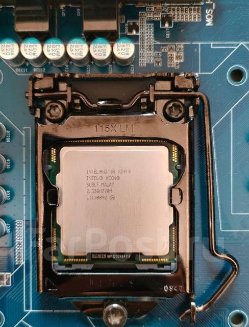 Процессор Intel Xeon X3440 (8M Cache, 2.53 GHz) + Gigabyte GA-P55-USB3 ...