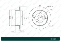 ���� ��������� G-brake GR-12241 Gbrake GR12241 GR12241 ����