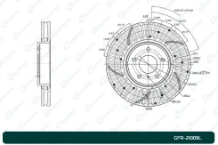 ���� ��������� ��������������� ������������� G-brake GFR-21009L ����� Gbrake GFR21009L GFR21009L ����