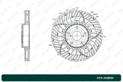 ���� ��������� ��������������� ������������� G-brake GFR-20383R ������ Gbrake GFR20383R GFR20383R ����