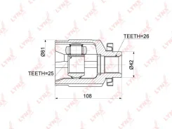 ���� ���������� ������ 49500-2E550/CI-3770 LYNX CI3770 ����