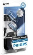 �������� ���� ����������� 2 �� W5W 12V 5W W2.1x9.5d WhiteVision Philips ���. 12961NBVB2 12961NBVB2 ����