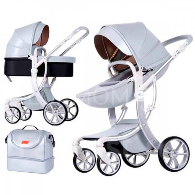 Детская коляска Luxmom 608-2 3в1 ЭКО кожа Новинка, новый, в наличии ...