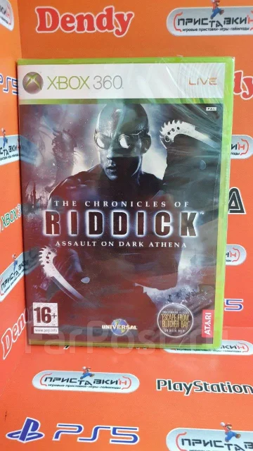 Игра Chronicles of Riddick (Xbox 360 анг вер). новый Диск Приставкин, в ...