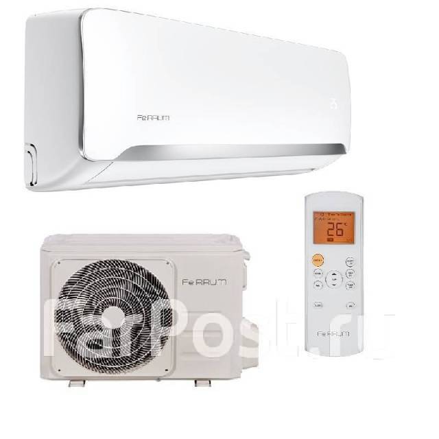 Недорогой кондиционер Ferrum FIS24F2 на 73 м2, завод Midea, Toshiba ...