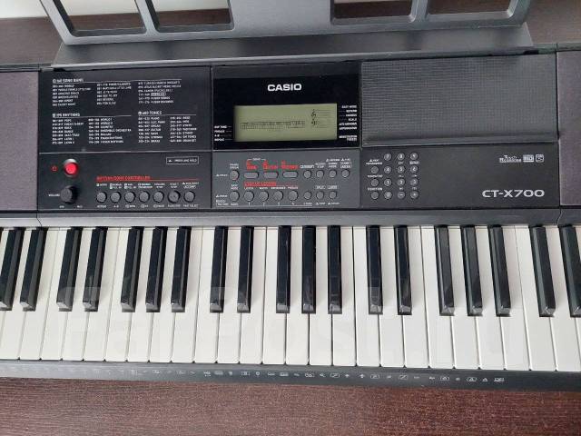 Синтезатор Casio CT-X700 + стойка + сустейн-педаль, б/у, в наличии ...