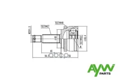 ���� 2210-CDA46 �������� AW1510044A 495001H010/1L010/495011H010/CO�3635A/ AYWIparts ���. AW1510044A AW1510044A ����