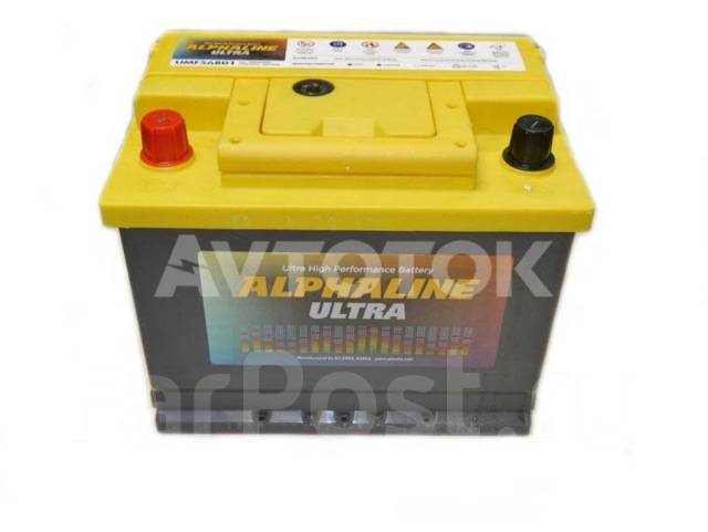 Аккумулятор Alphaline Ultra UMF56800 емк.68А/ч п. т.680а (2022)