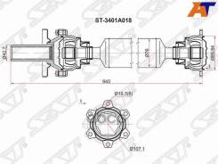 ��� ��������� Mitsubishi Pajero 99-15 / Montero 00-06 Sat ���. ST-3401A018 ST3401A018 ����