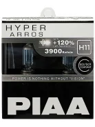 ����� H11 12V 55W (+120%) PIAA Hyper Arros (3900K) �������� 2 �� HE906H11 ����