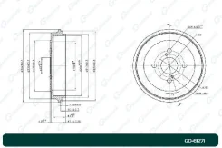 ������� ��������� G-brake GD-61271 GD61271 ����