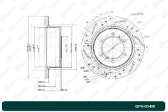 ���� ��������� ��������������� G-brake GFR-01141R ������ GFR01141R ����