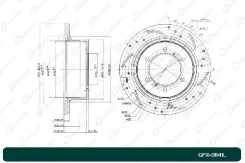 ���� ��������� ��������������� G-brake GFR-01141L ����� GFR01141L ����