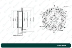 ���� ��������� ��������������� G-brake GFR-01898L ����� GFR01898L ����