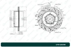 ���� ��������� ��������������� ������������� G-brake GFR-02659R ������ GFR02659R ����