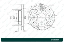 ���� ��������� ��������������� ������������� G-brake GFR-02916R ������ GFR02916R ����