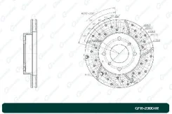 ���� ��������� ��������������� ������������� G-brake GFR-20004R ������ GFR20004R ����