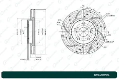 ���� ��������� ��������������� ������������� G-brake GFR-20598L ����� GFR20598L ����