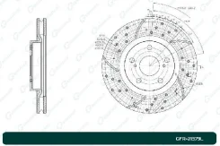 ���� ��������� ��������������� ������������� G-brake GFR-21379L ����� GFR21379L ����